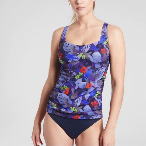 Athleta Other - NWT Athleta Twilight Tropic Bra Cup 32 b/c Tankini